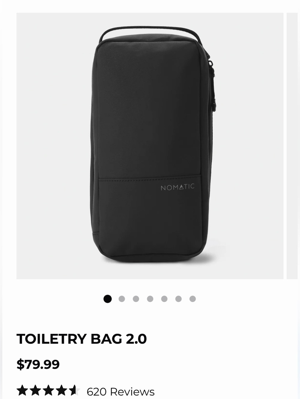Nomatic Large Toiletry Bag 2.0 - Black